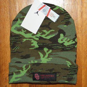 Nike Jordan Oklahoma Sooners Football Military Appreciation On Field Beanie